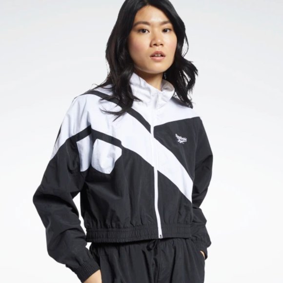Reebok Classics Cropped Vector Track Jacket - Picture 1 of 3